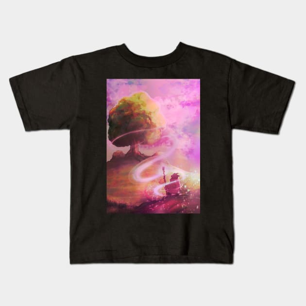 A magical place Kids T-Shirt by Chaplo